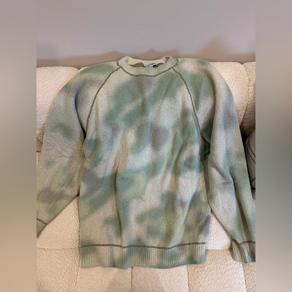 Kenzo Mint and Ivory Pullover